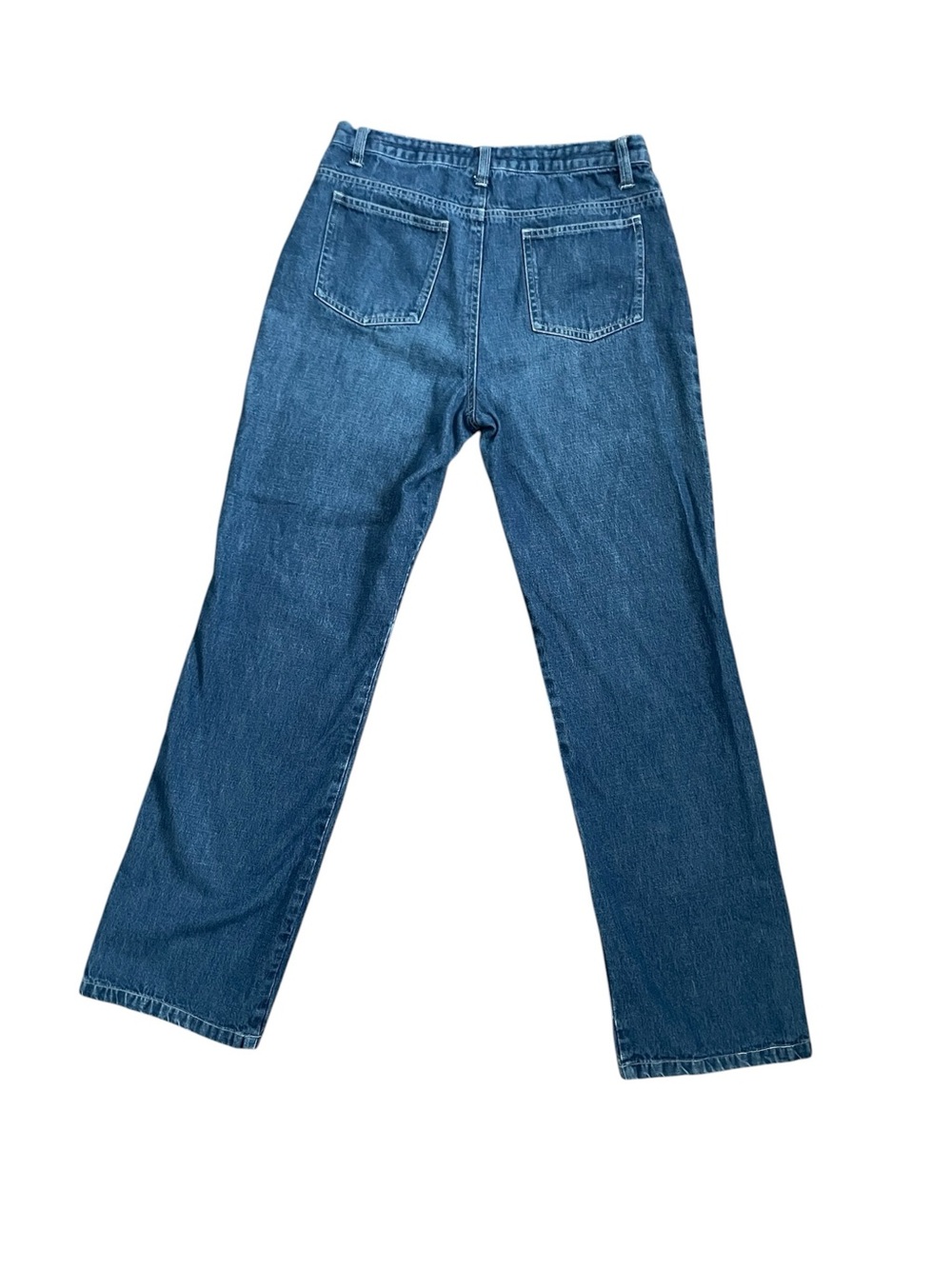 Vintage Clio Butterfly Embroidered Cut Out Straight Leg Jeans Size 8 Cottagecore - Picture 3 of 8